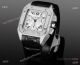 AAA Swiss Copy Cartier Santos Chronograph Pave Diamond Steel Watch 42mm (7)_th.jpg